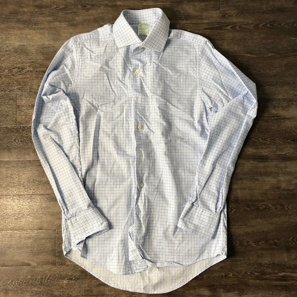 Brooks Brothers Milano Extra Slim Fit Dress Shirt